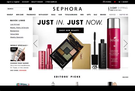 sito sephora - website Sephora.